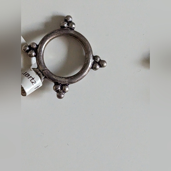 $92 Beautiful Sterling, Pearl & Kyanite Smokey Quartz- 92 Grams - Picture 7 of 16